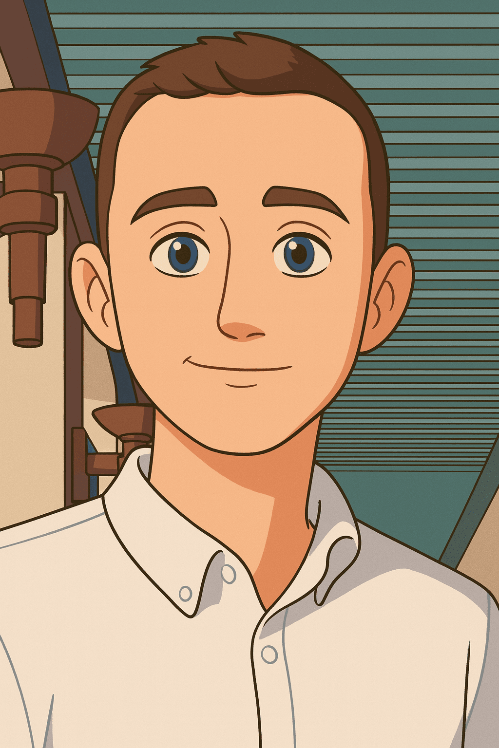 Retrato de Ángel González Sanlés